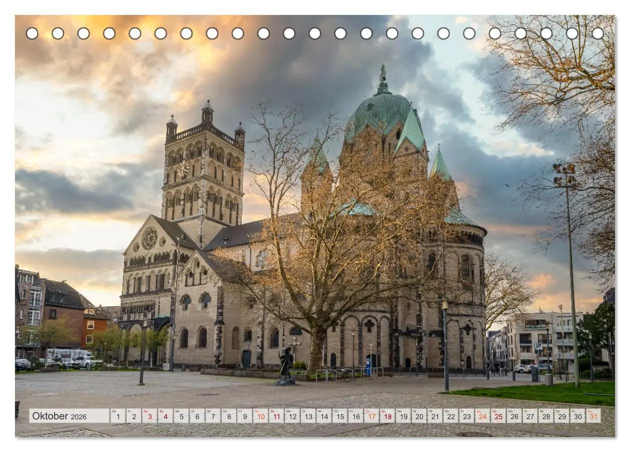 Bild: 9783457412084 | Neuss Impressionen (Tischkalender 2026 DIN A5 quer), CALVENDO...