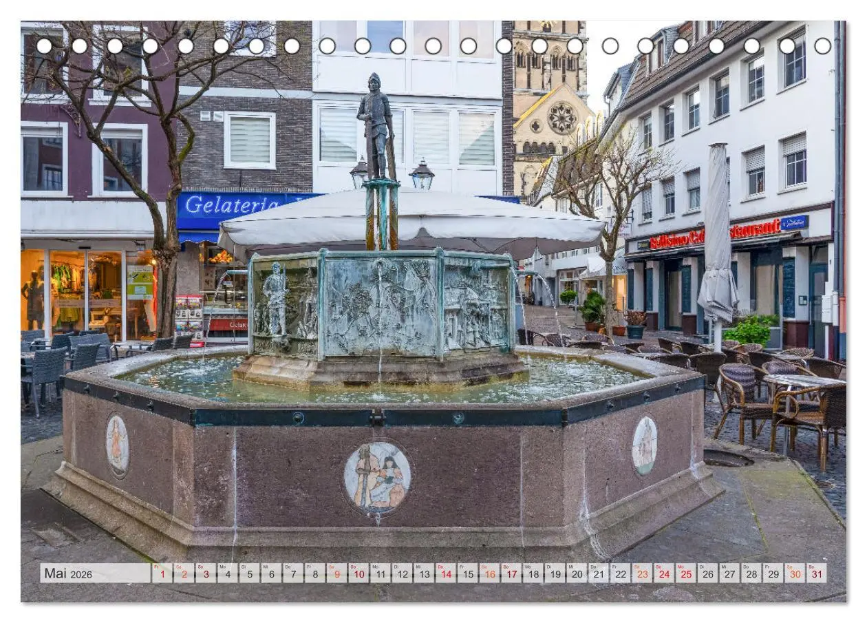 Bild: 9783457412084 | Neuss Impressionen (Tischkalender 2026 DIN A5 quer), CALVENDO...