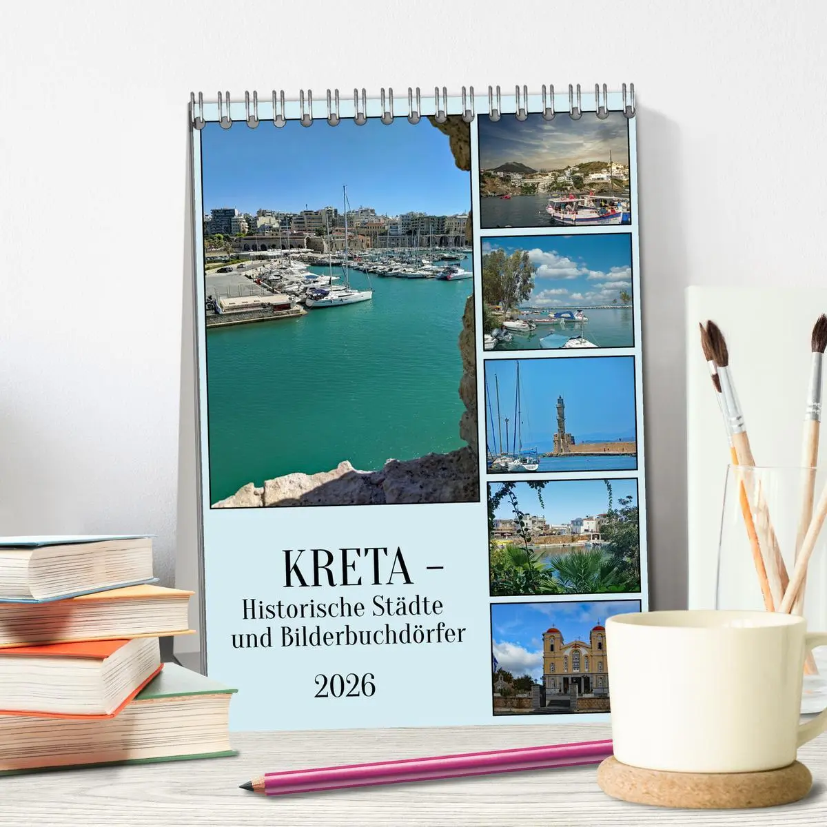 Bild: 9783516362084 | Kreta - Historische Städte und Bilderbuchdörfer (Tischkalender 2026...