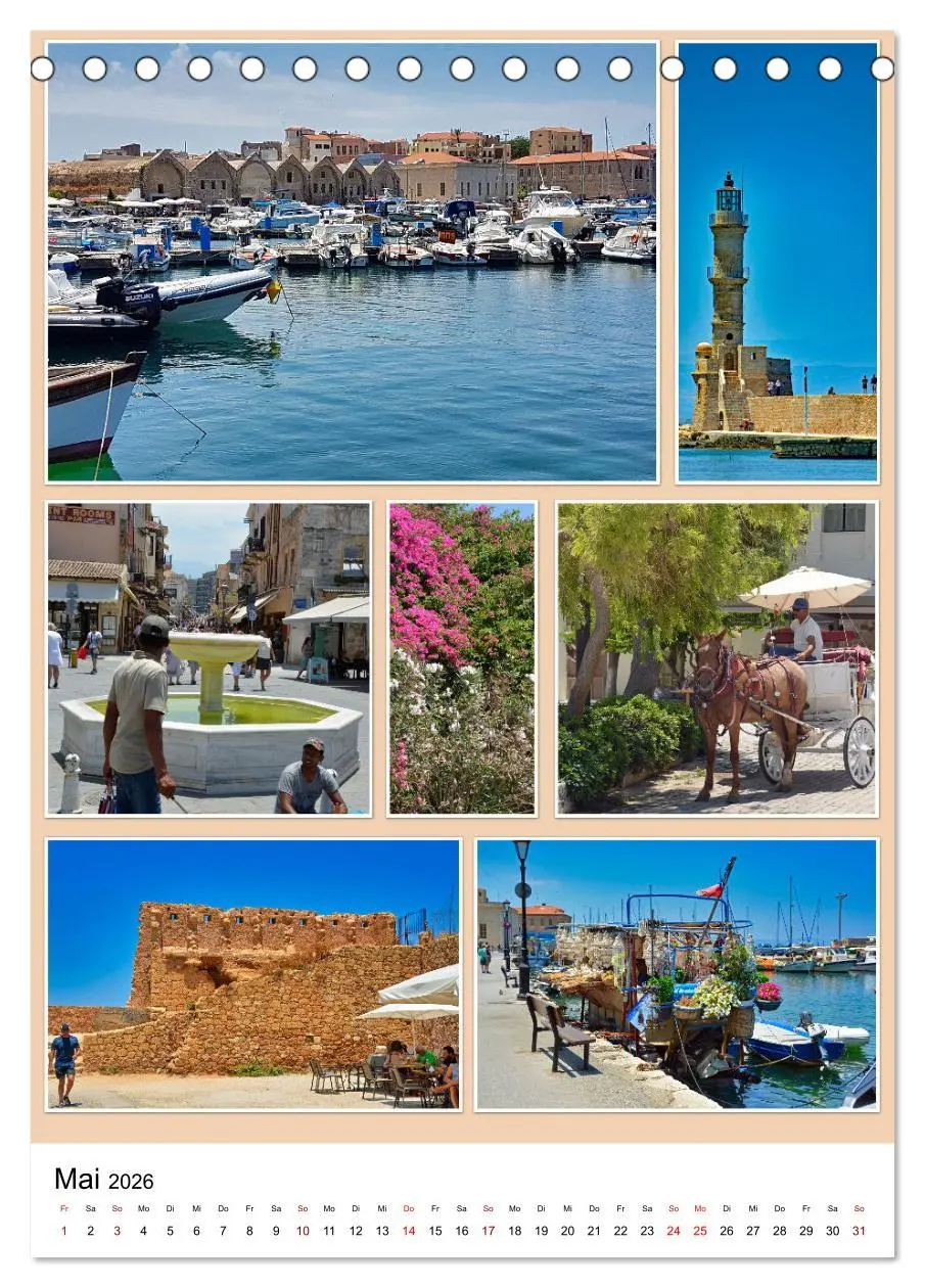 Bild: 9783516362084 | Kreta - Historische Städte und Bilderbuchdörfer (Tischkalender 2026...