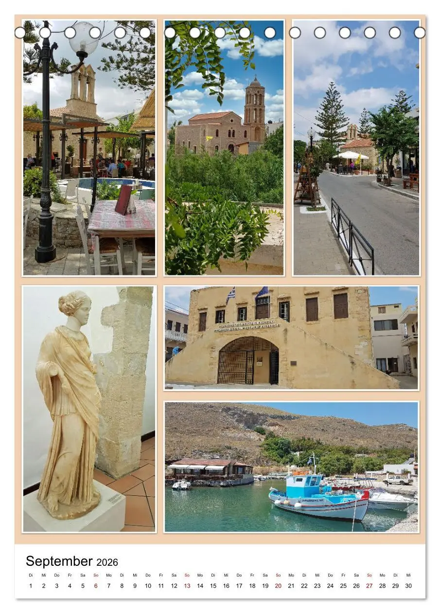 Bild: 9783516362084 | Kreta - Historische Städte und Bilderbuchdörfer (Tischkalender 2026...