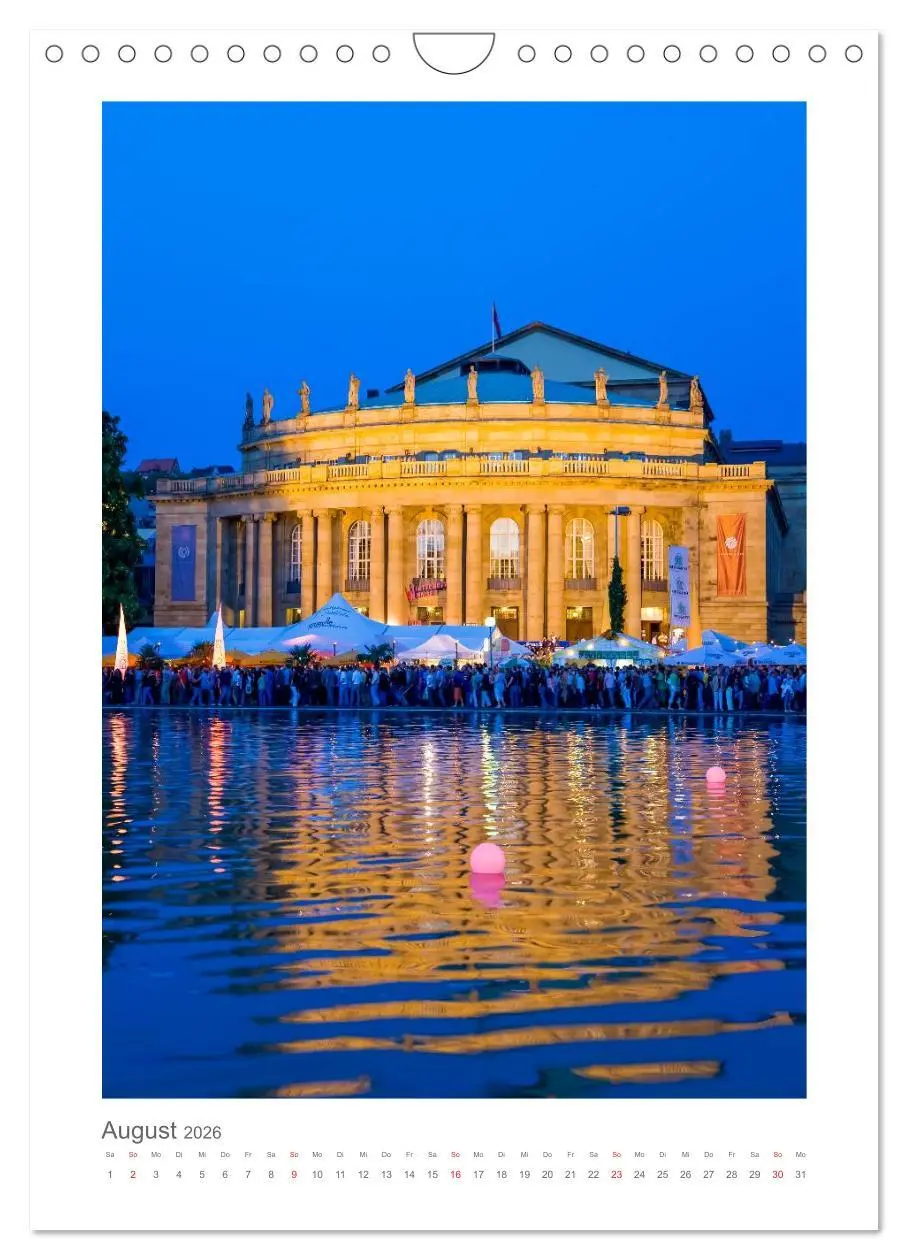 Bild: 9783516432084 | STUTTGART Impressionen (Wandkalender 2026 DIN A4 hoch), CALVENDO...