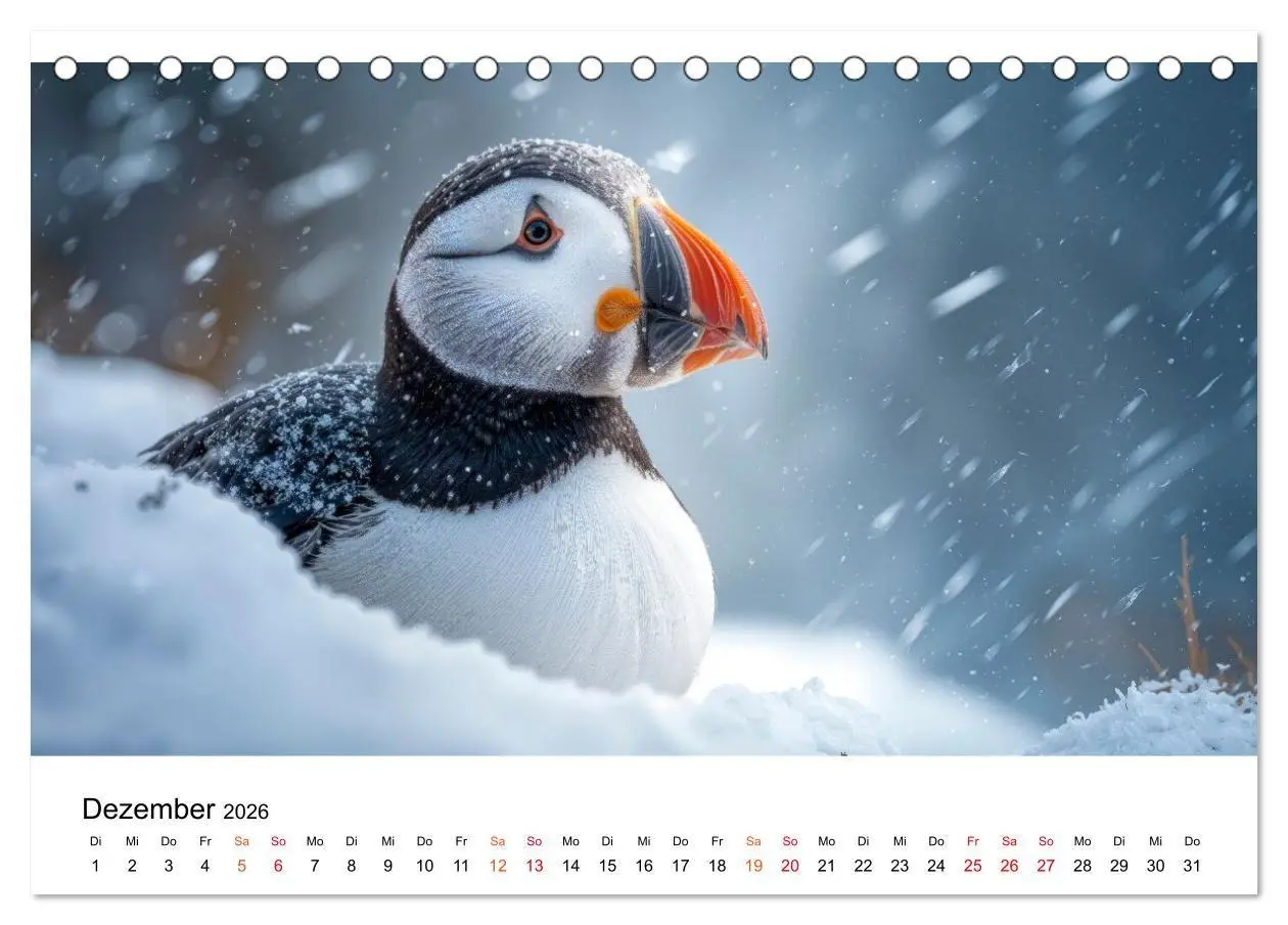 Bild: 9783516672084 | Papageitaucher - Freche Komiker auf Fels und Welle (Tischkalender...