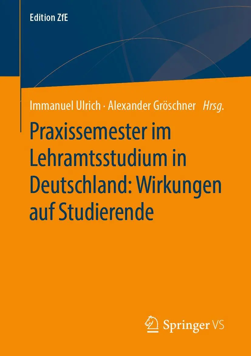Cover: 9783658242084 | Praxissemester im Lehramtsstudium in Deutschland: Wirkungen auf...