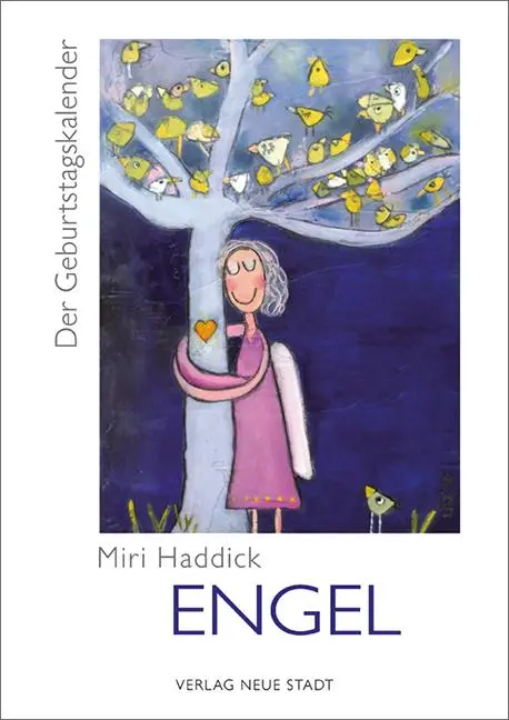 Cover: 9783734612084 | MIRI's Geburtstagskalender "Engel" | Wandkalender | Haddick Miri