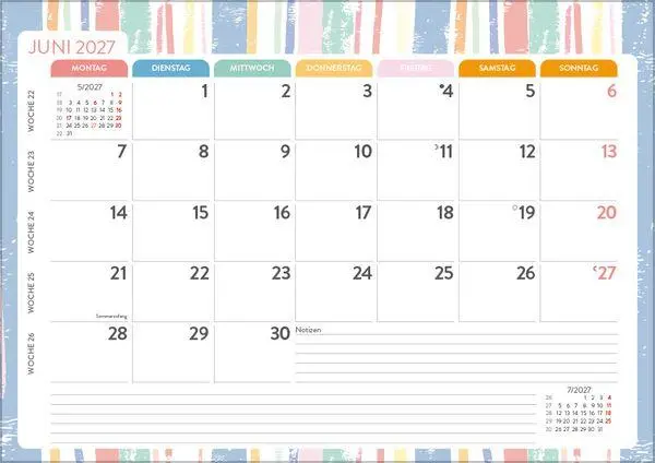 Bild: 9783819302084 | Mein Monatsplaner 2027 | Verlag Korsch | Kalender | 12 S. | Deutsch