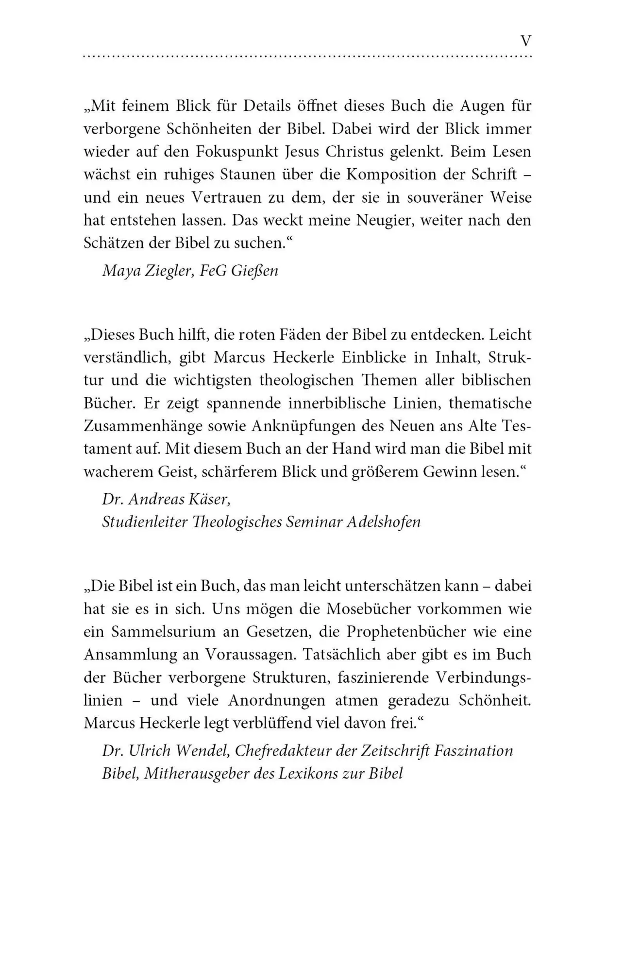 Bild: 9783862562084 | Die roten Fäden der Bibel entdecken | Marcus Heckerle | Taschenbuch