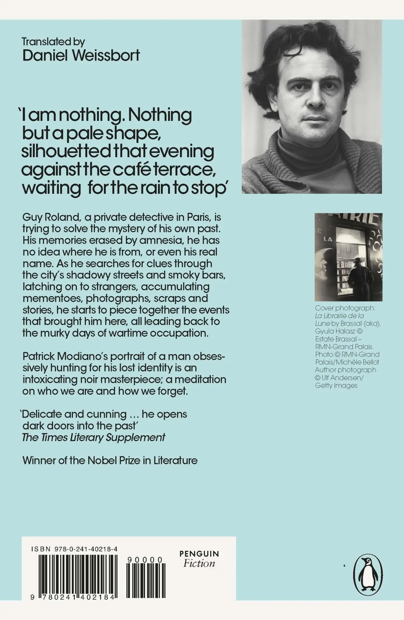 Rückseite: 9780241402184 | Missing Person | Patrick Modiano | Taschenbuch | Englisch | 2019