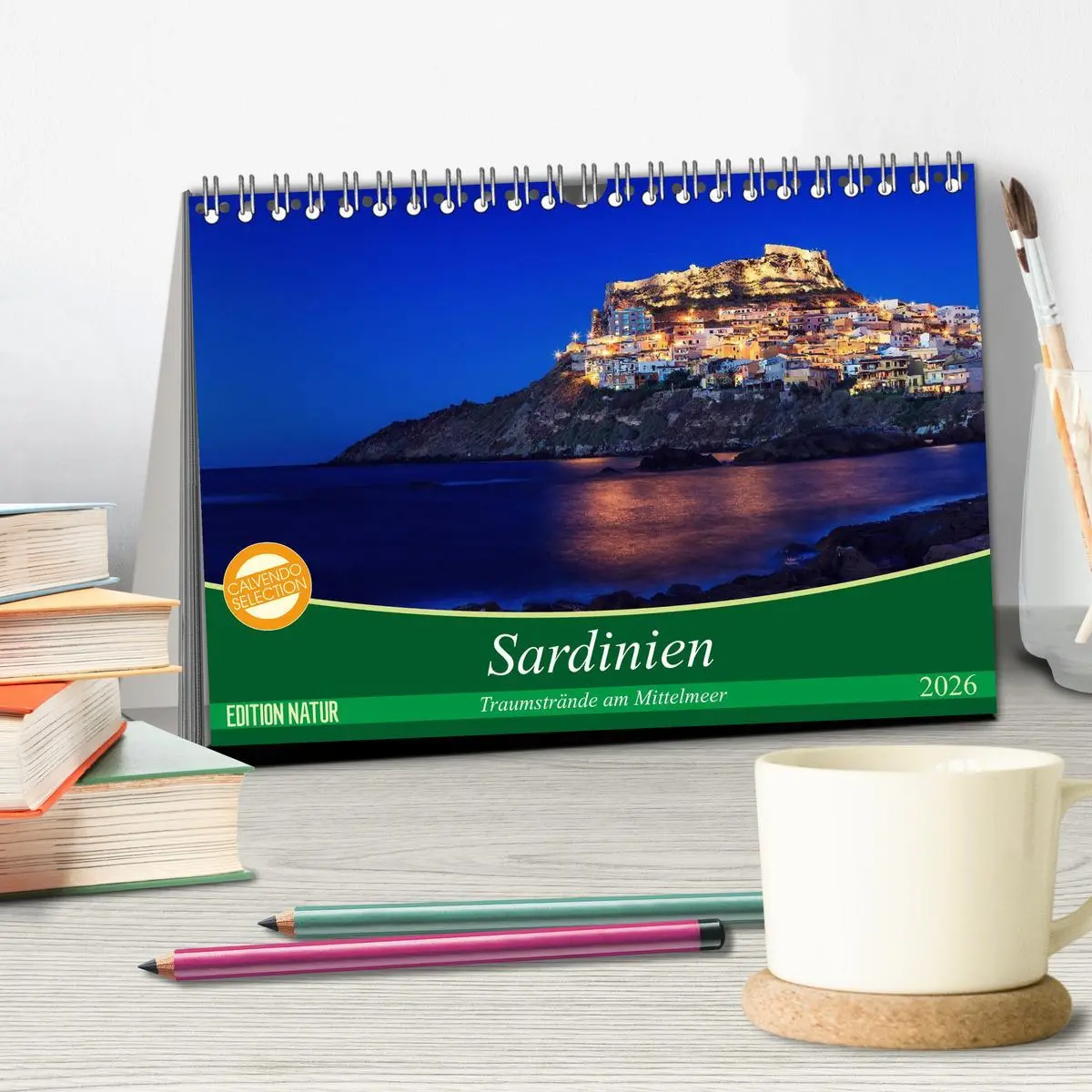 Bild: 9783457882184 | Sardinien - Traumstrände am Mittelmeer (Tischkalender 2026 DIN A5...