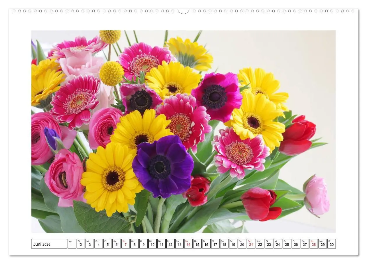 Bild: 9783457952184 | Traumhafte Sträuße (hochwertiger Premium Wandkalender 2026 DIN A2...