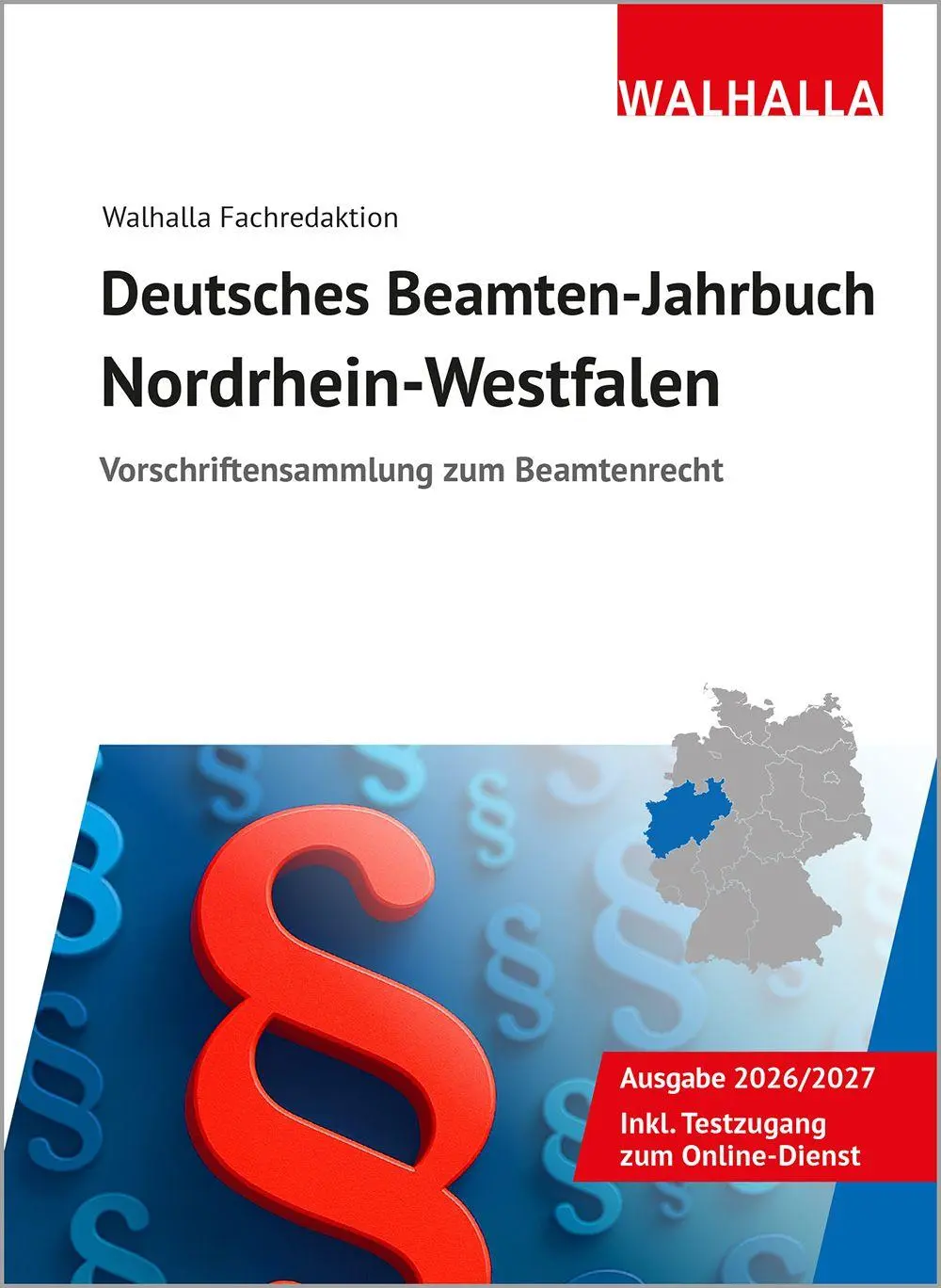 Cover: 9783802912184 | Deutsches Beamten-Jahrbuch Nordrhein-Westfalen 2026 | Fachredaktion