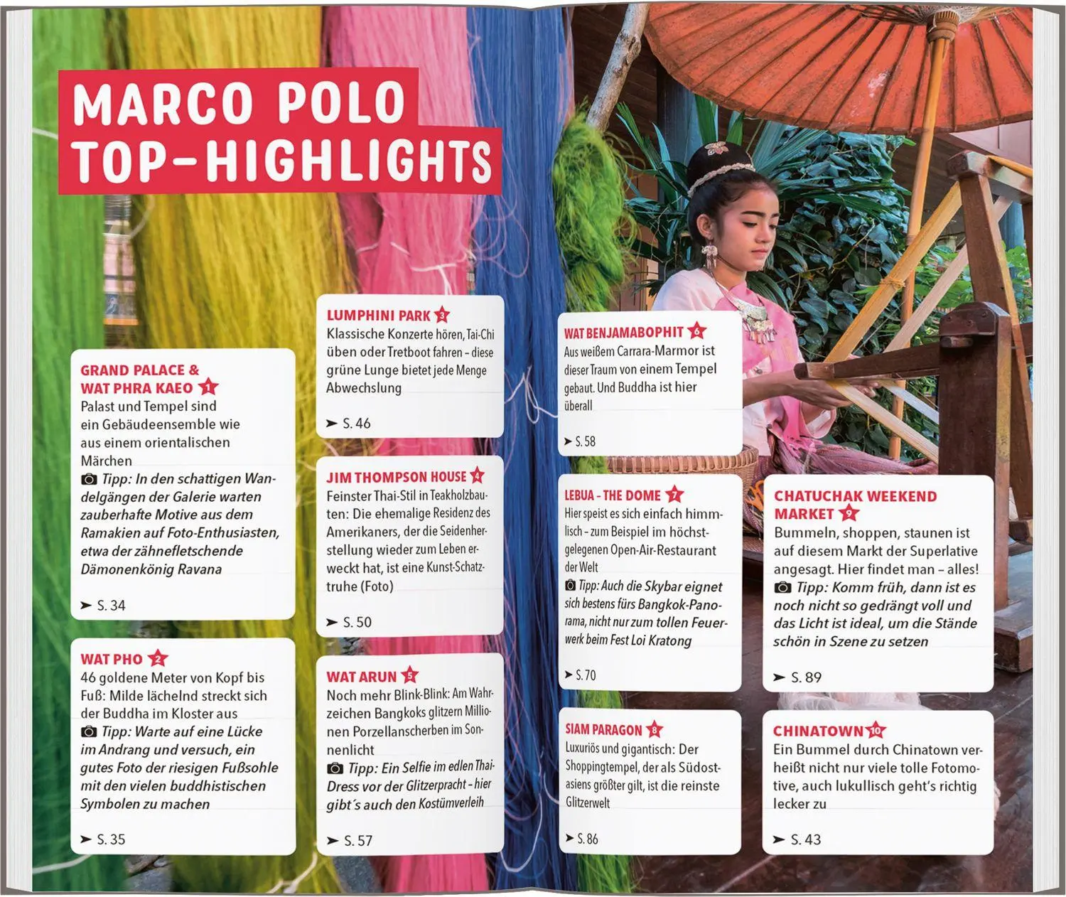 Bild: 9783829742184 | MARCO POLO Reiseführer Bangkok | Martina Miethig (u. a.) | Taschenbuch