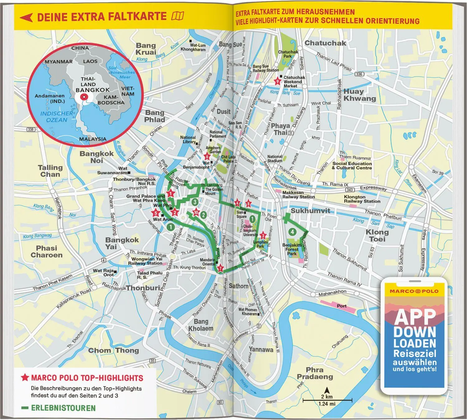 Bild: 9783829742184 | MARCO POLO Reiseführer Bangkok | Martina Miethig (u. a.) | Taschenbuch