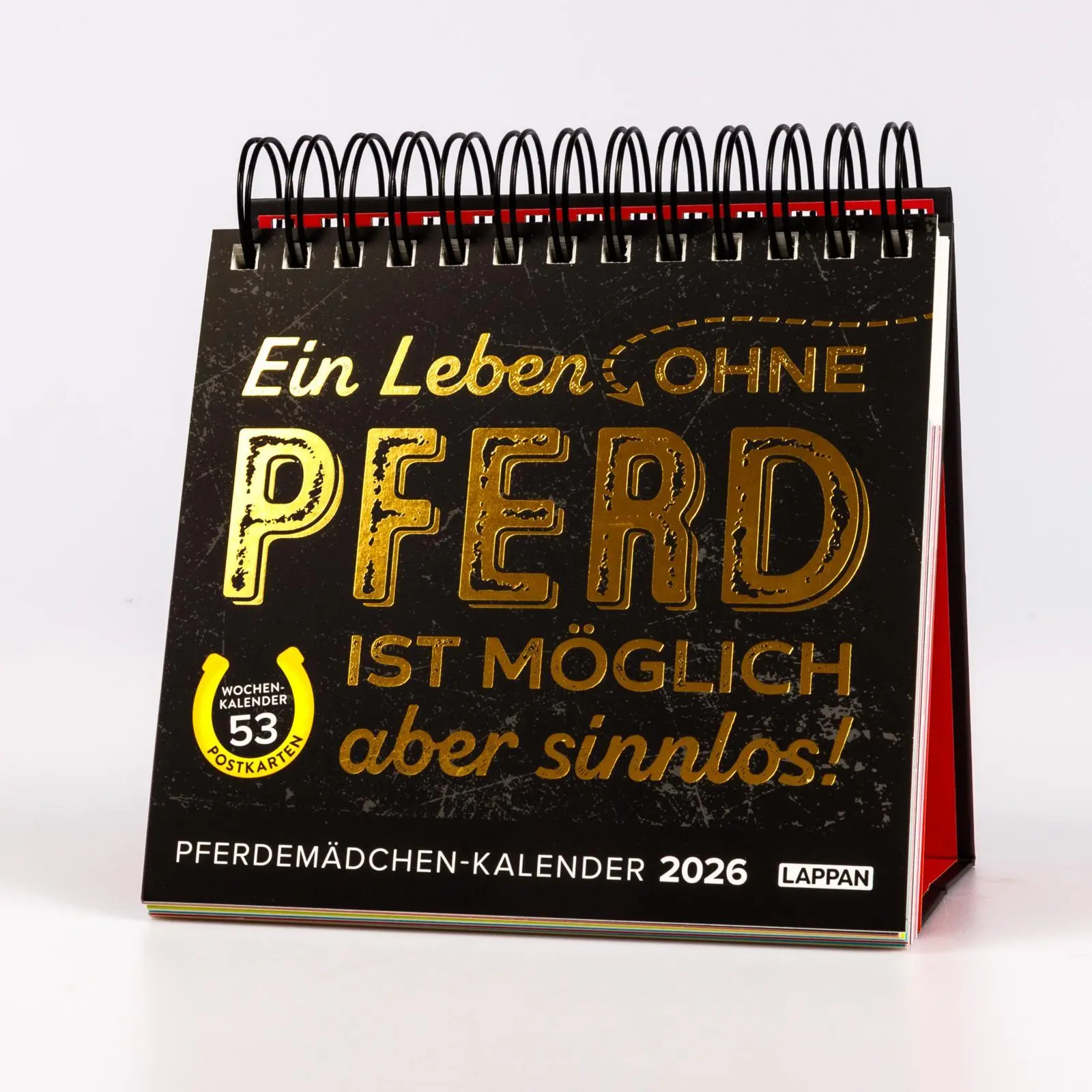 Bild: 9783830322184 | Pferdemädchen 2026 - Ein Leben ohne Pferd ist möglich, aber sinnlos