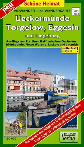 Cover: 9783895912184 | Radwander- und Wanderkarte Ueckermünde, Torgelow, Eggesin und...