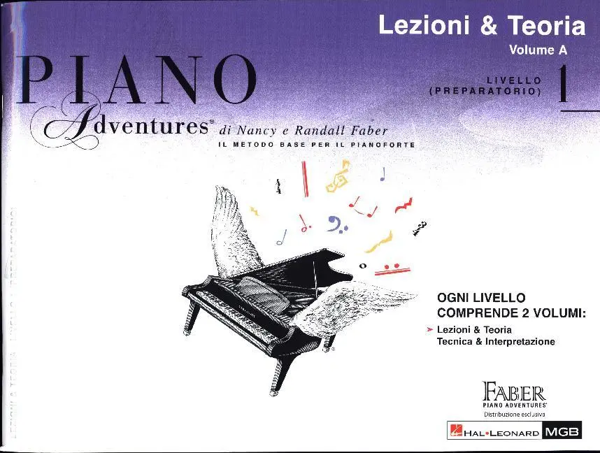Cover: 9781616772284 | Piano Adventures: Lezioni &amp; Teoria Livello 1 | Nancy Faber | Buch