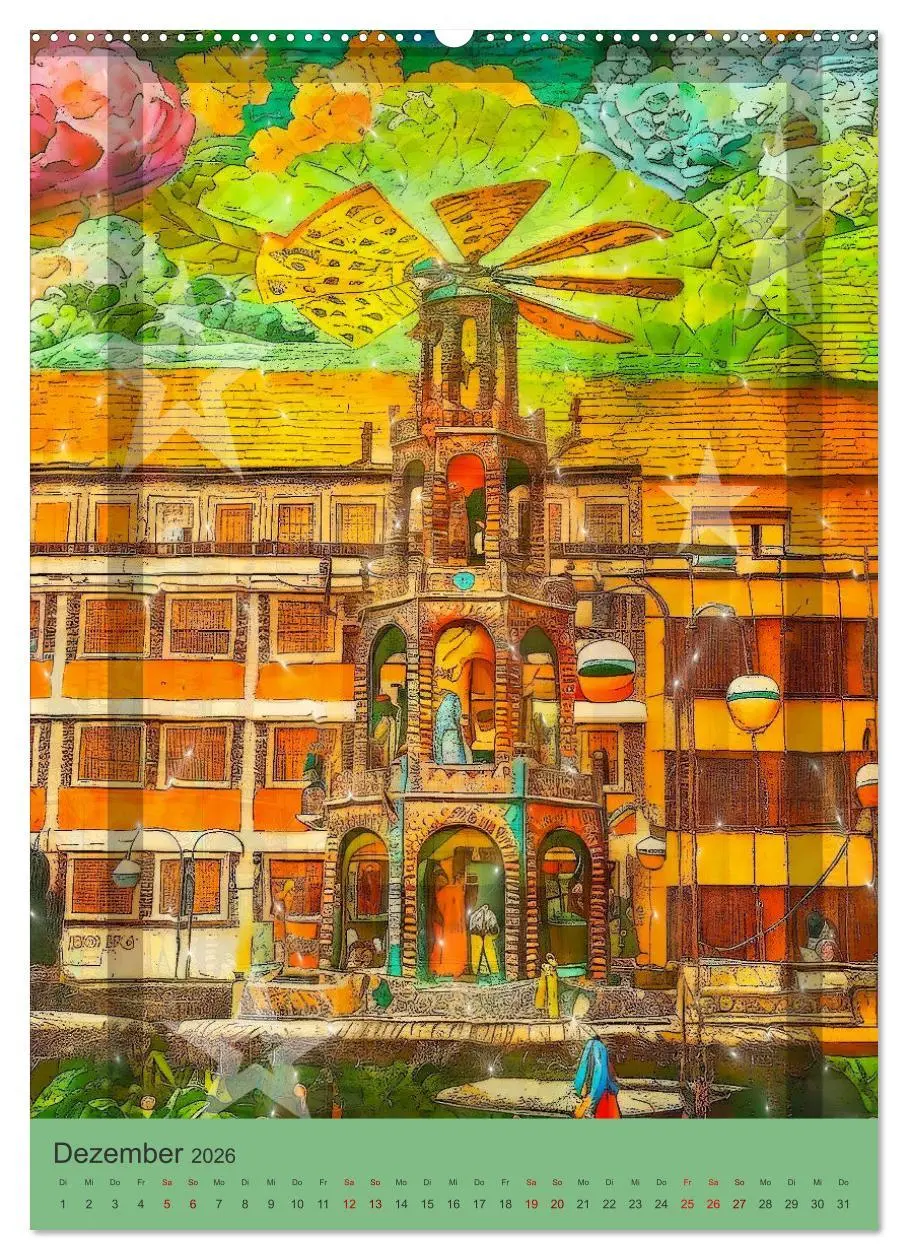 Bild: 9783457252284 | Bochum Die Ruhrpottperle (Wandkalender 2026 DIN A2 hoch), CALVENDO...