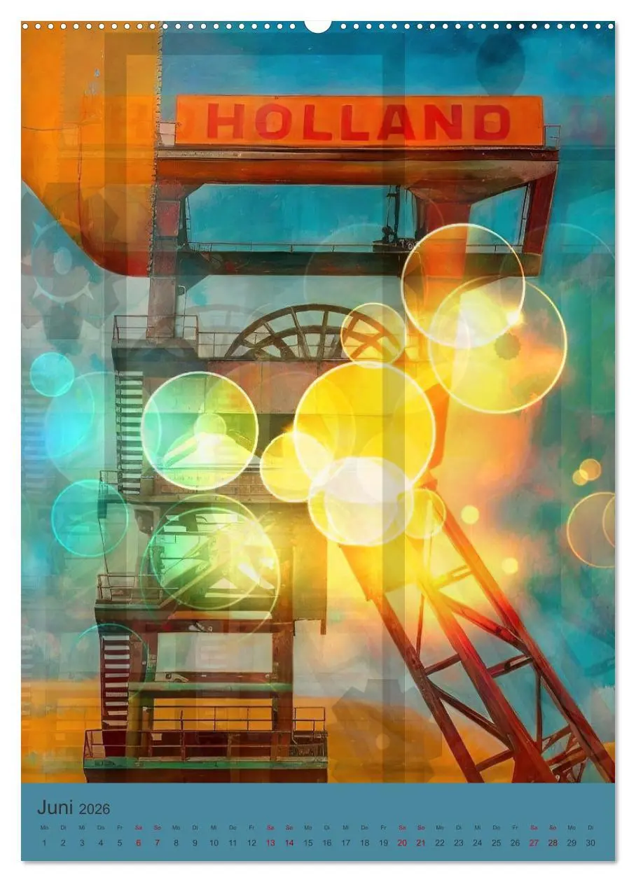 Bild: 9783457252284 | Bochum Die Ruhrpottperle (Wandkalender 2026 DIN A2 hoch), CALVENDO...