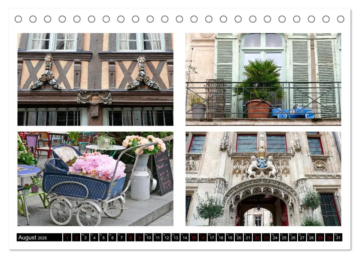 Bild: 9783457322284 | Rouen entdecken (Tischkalender 2026 DIN A5 quer), CALVENDO...