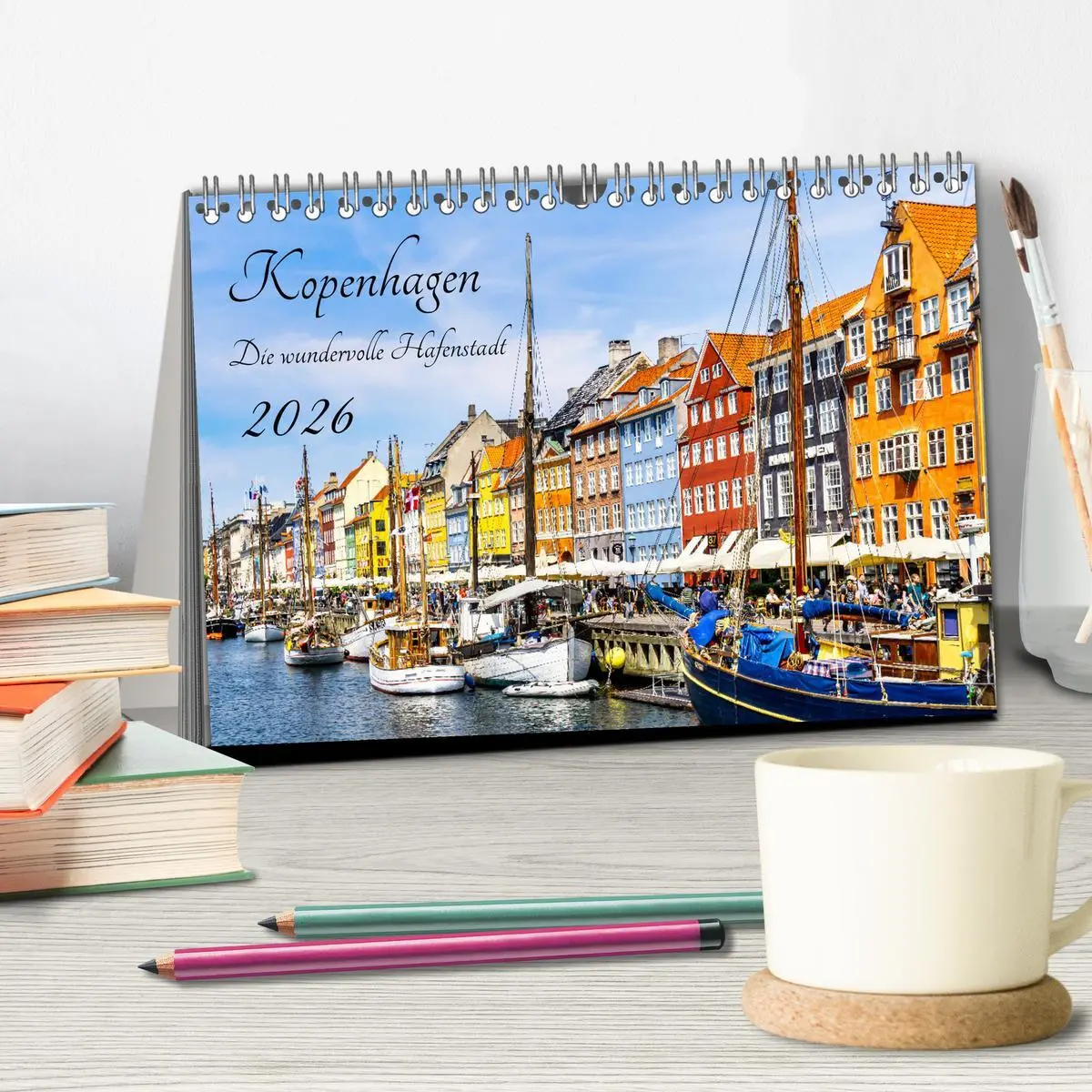 Bild: 9783457632284 | Kopenhagen - Die wundervolle Hafenstadt (Tischkalender 2026 DIN A5...