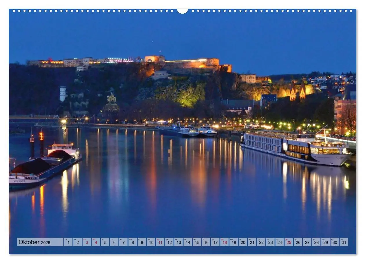 Bild: 9783457872284 | Der Koblenz Kalender (Wandkalender 2026 DIN A2 quer), CALVENDO...