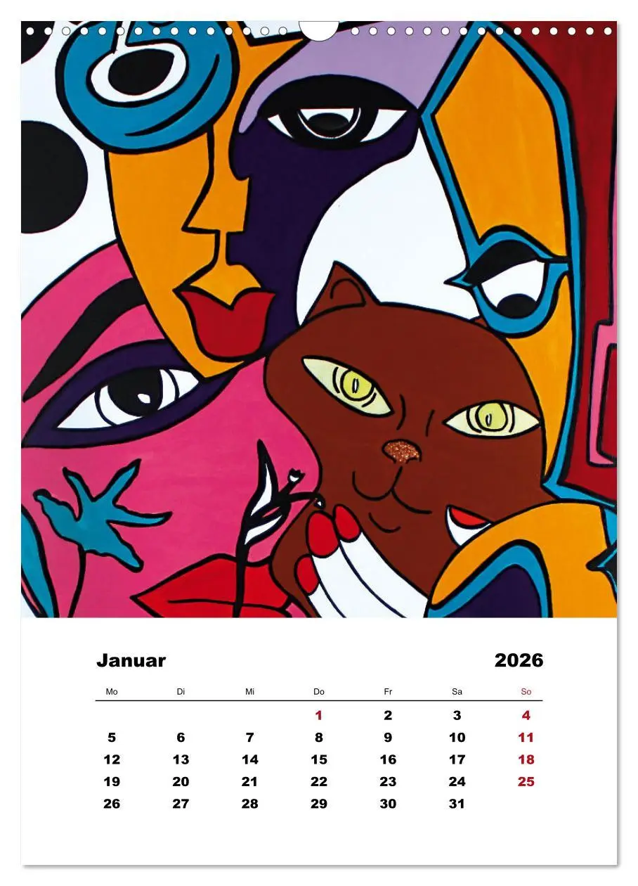 Bild: 9783516342284 | Pop Art - Atelier Zippo (Wandkalender 2026 DIN A3 hoch), CALVENDO...