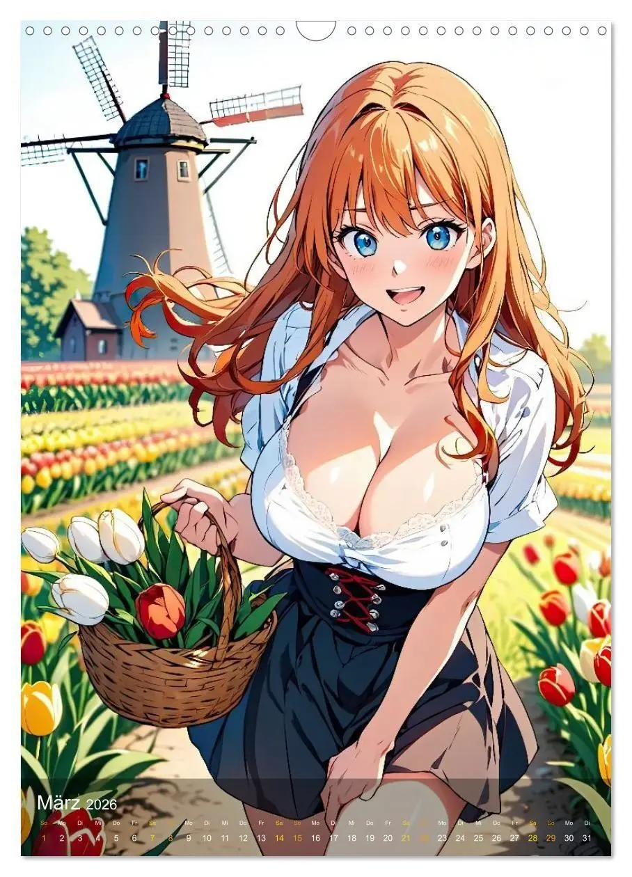 Bild: 9783516652284 | Manga Charme (Wandkalender 2026 DIN A3 hoch), CALVENDO Monatskalender