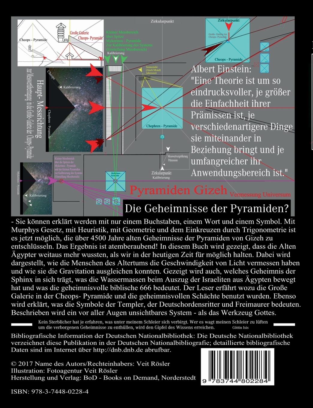 Rückseite: 9783744802284 | Das Universum in der Königskammer | Veit Rösler | Taschenbuch | 532 S.