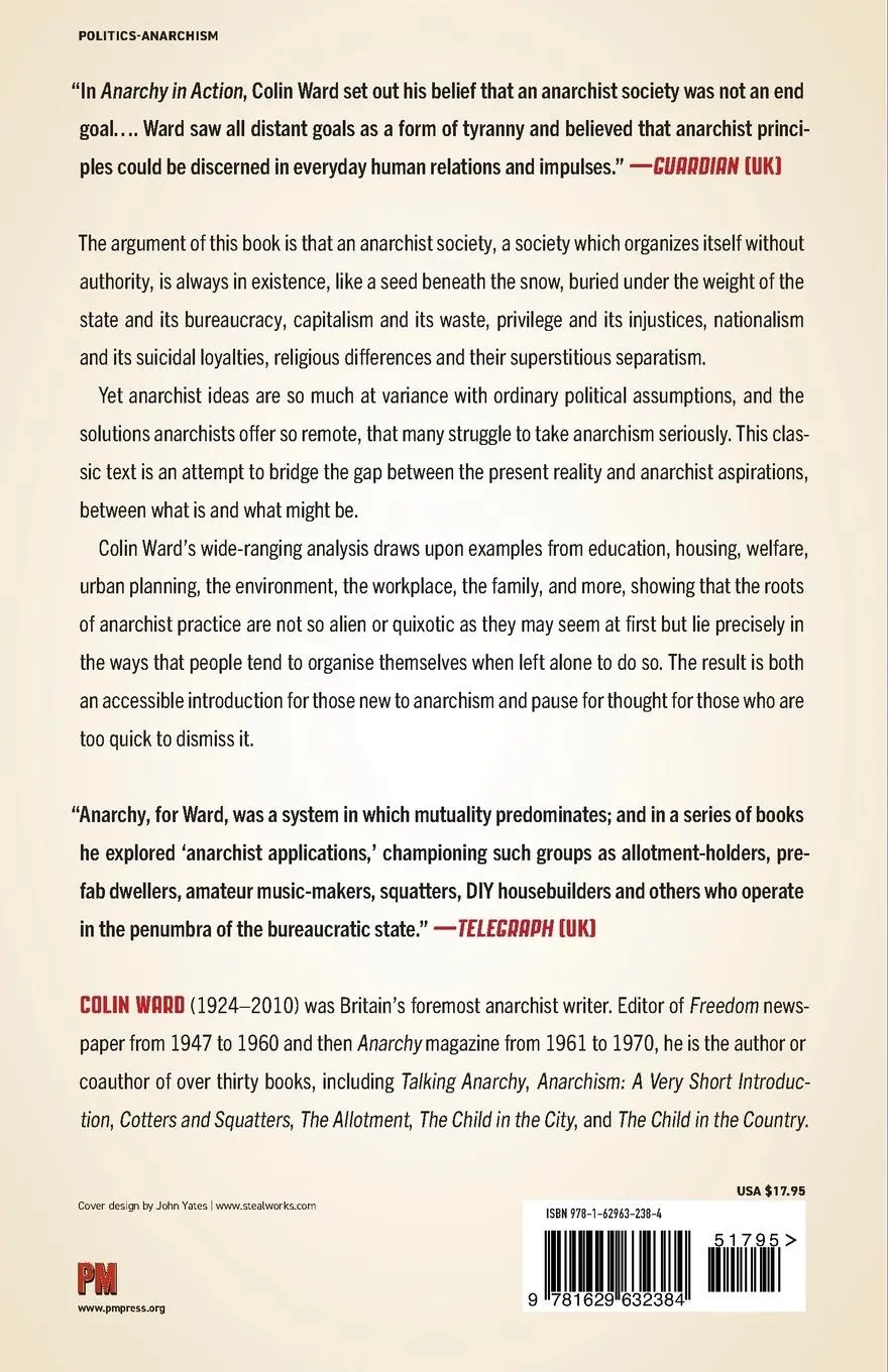 Rückseite: 9781629632384 | Anarchy in Action | Colin Ward | Taschenbuch | 180 S. | Englisch