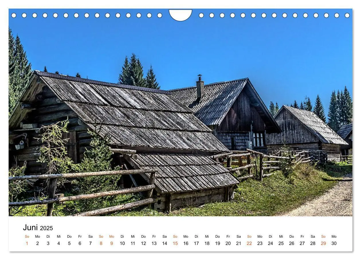 Bild: 9783435152384 | Oberkrain und Triglav-Nationalpark (Wandkalender 2025 DIN A4 quer),...