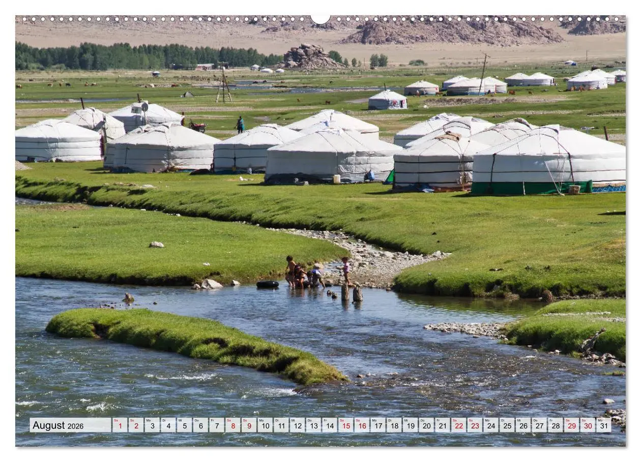 Bild: 9783457932384 | Mongolei Endlose Weite (Wandkalender 2026 DIN A2 quer), CALVENDO...