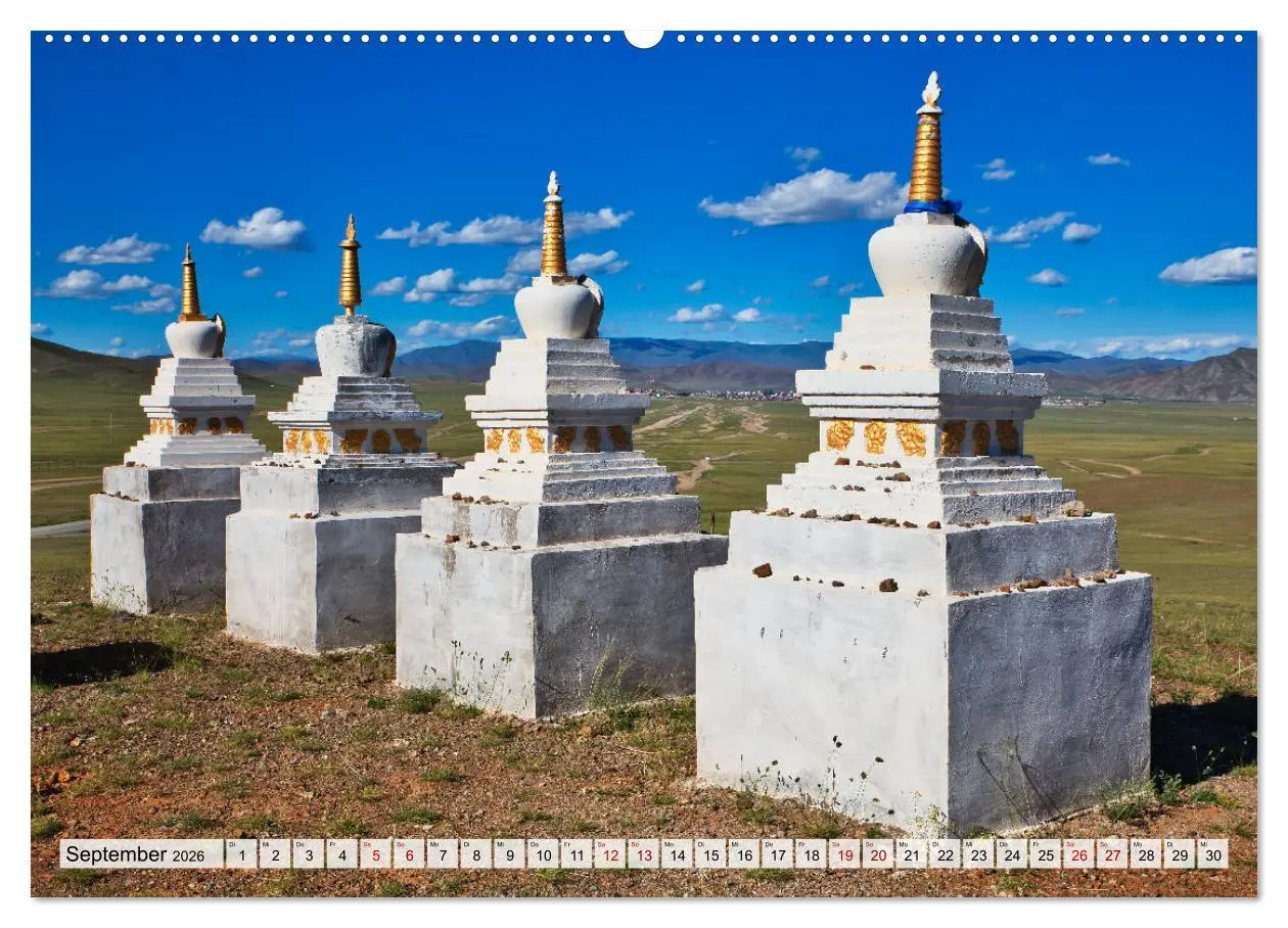 Bild: 9783457932384 | Mongolei Endlose Weite (Wandkalender 2026 DIN A2 quer), CALVENDO...