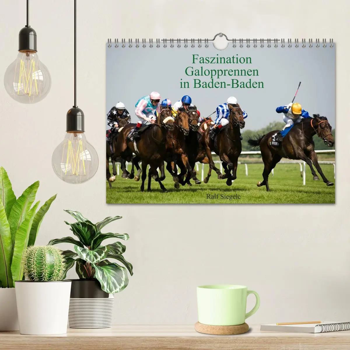 Bild: 9783516192384 | Faszination Galopprennen in Baden-Baden (Wandkalender 2026 DIN A4...