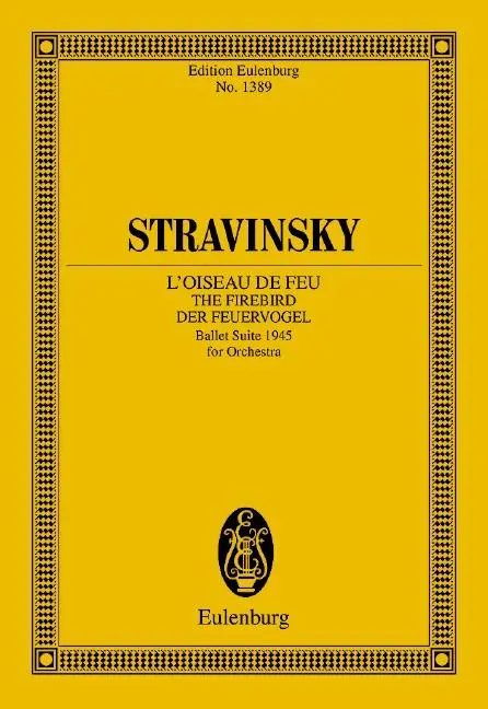 Cover: 9783795762384 | L'Oiseau de feu - Der Feuervogel | Igor Strawinsky | Broschüre | 1983