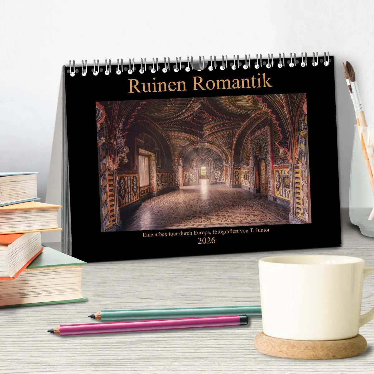 Bild: 9783457852484 | Ruinen Romantik (Tischkalender 2026 DIN A5 quer), CALVENDO...
