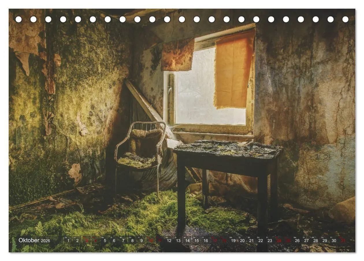 Bild: 9783457852484 | Ruinen Romantik (Tischkalender 2026 DIN A5 quer), CALVENDO...