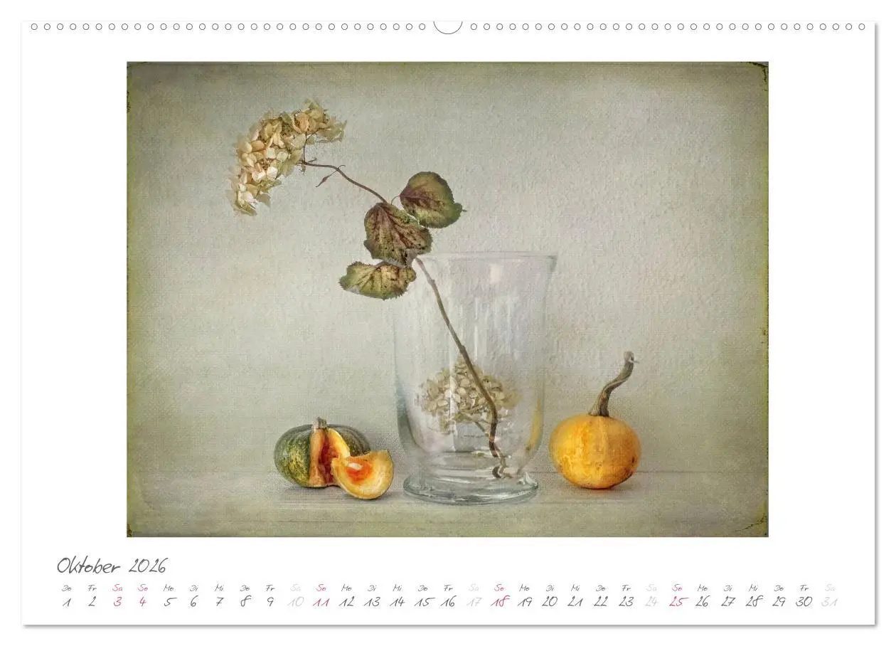 Bild: 9783516182484 | Vintage Flowers (Wandkalender 2026 DIN A2 quer), CALVENDO...