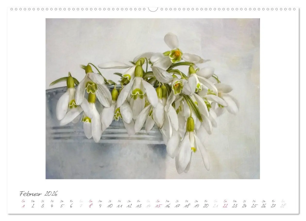 Bild: 9783516182484 | Vintage Flowers (Wandkalender 2026 DIN A2 quer), CALVENDO...
