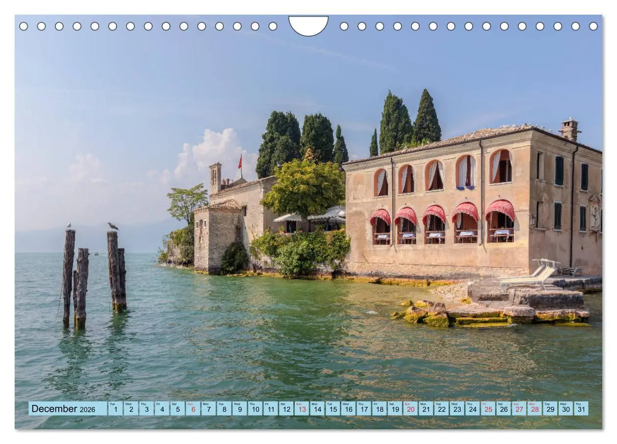 Bild: 9783516562484 | Lake Garda Mediterranean oasis in Northern Italy (Wall Calendar...