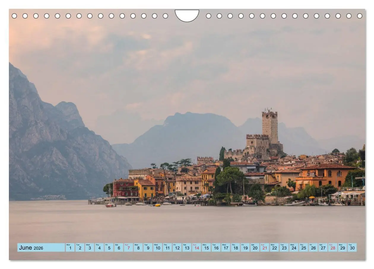 Bild: 9783516562484 | Lake Garda Mediterranean oasis in Northern Italy (Wall Calendar...