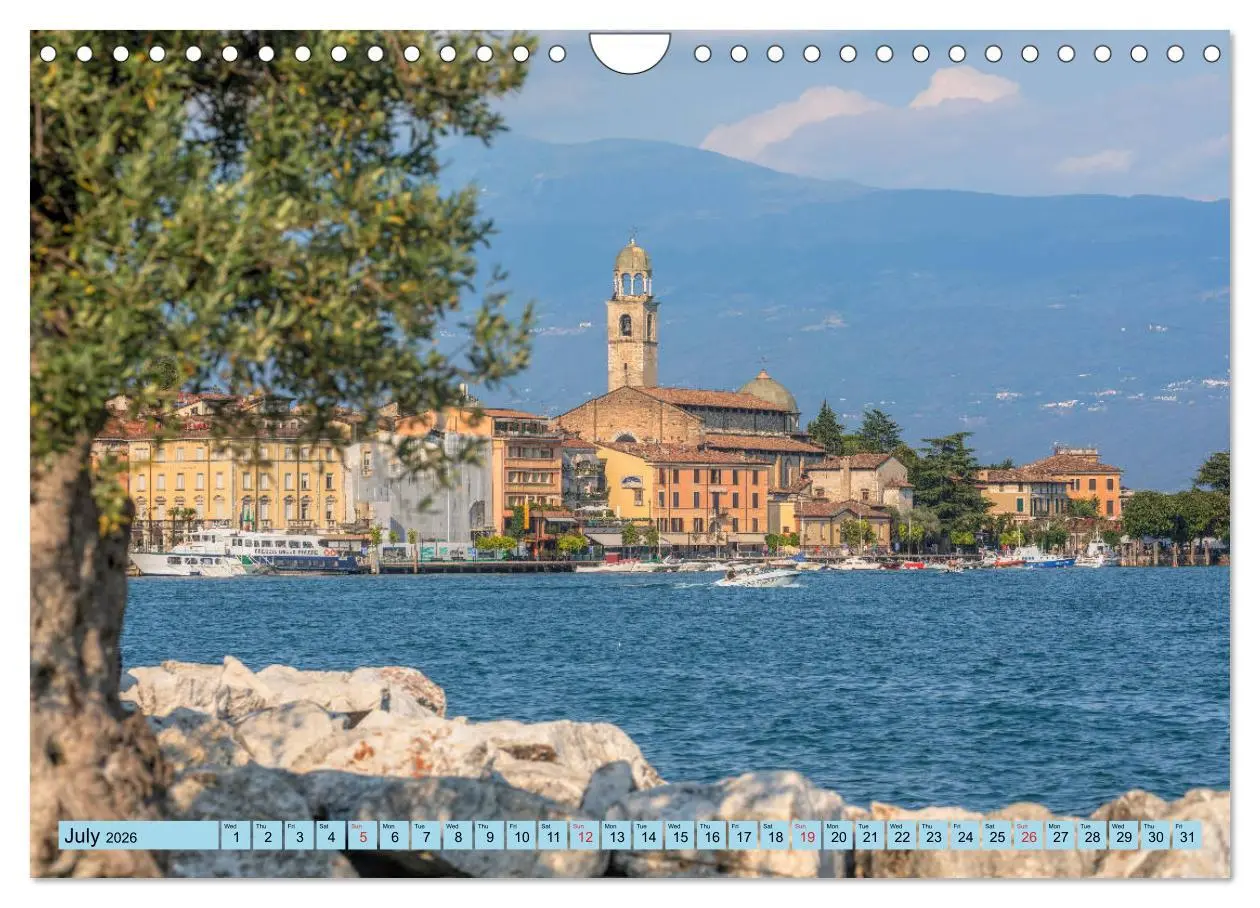 Bild: 9783516562484 | Lake Garda Mediterranean oasis in Northern Italy (Wall Calendar...