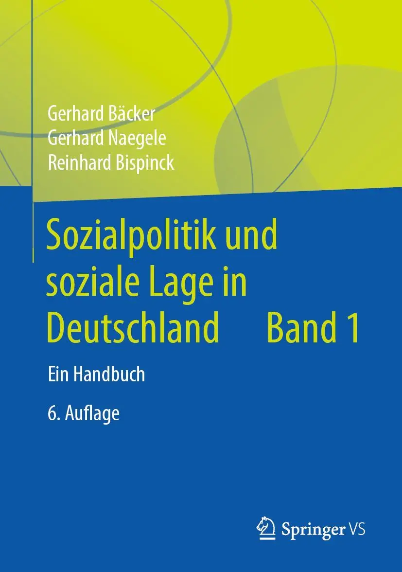 Cover: 9783658062484 | Sozialpolitik und soziale Lage in Deutschland | Ein Handbuch | Buch