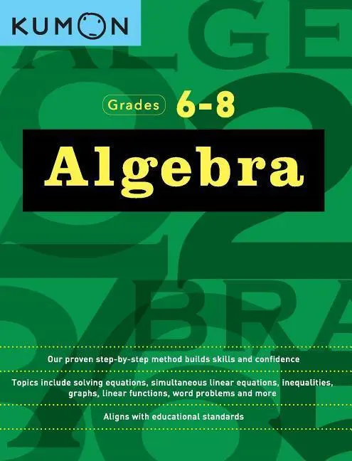 Cover: 9781941082584 | Kumon Grades 6-8 Algebra | Kumon | Taschenbuch | Englisch | 2016