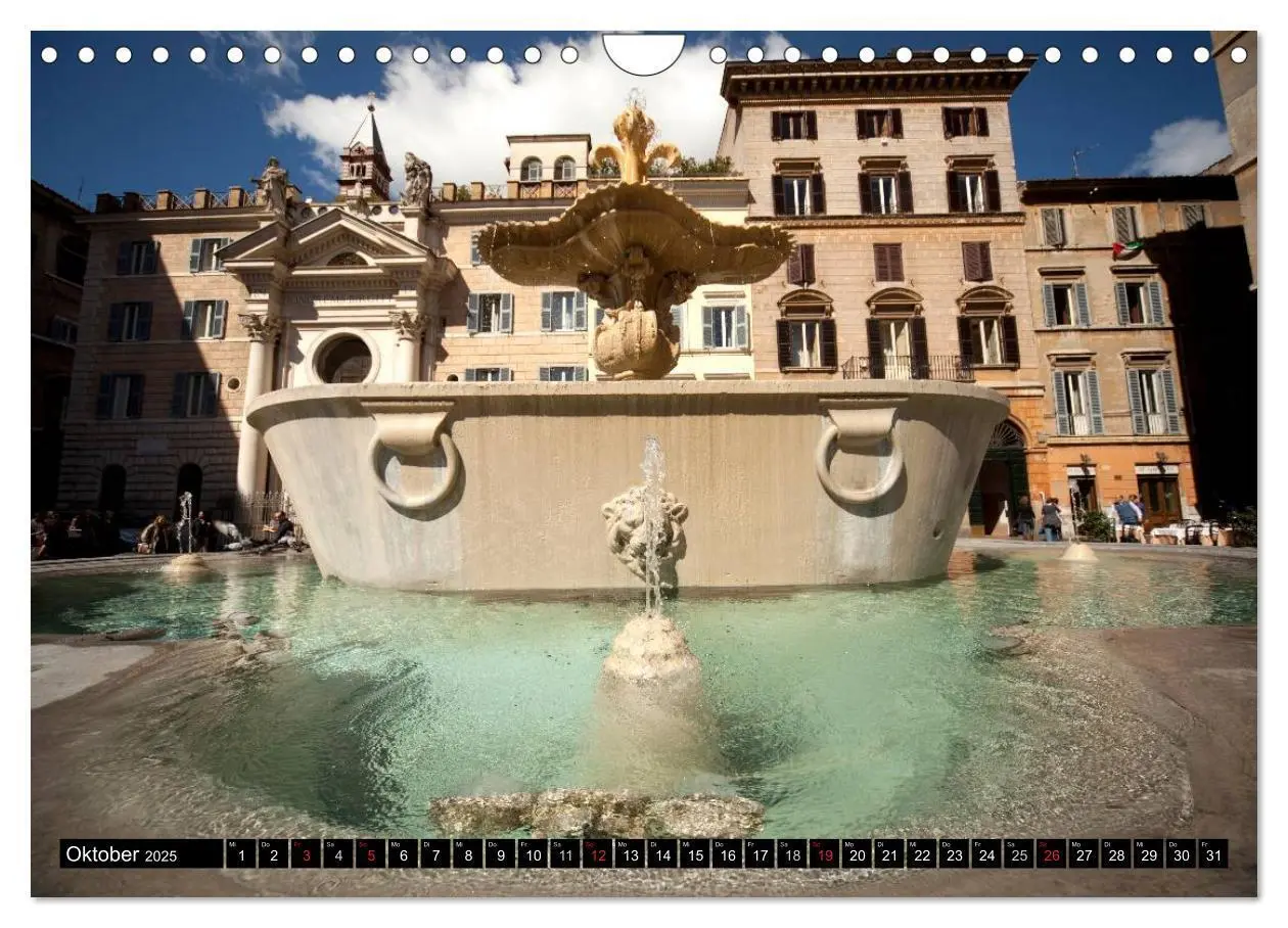 Bild: 9783435742684 | Rom (Wandkalender 2025 DIN A4 quer), CALVENDO Monatskalender | Deutsch