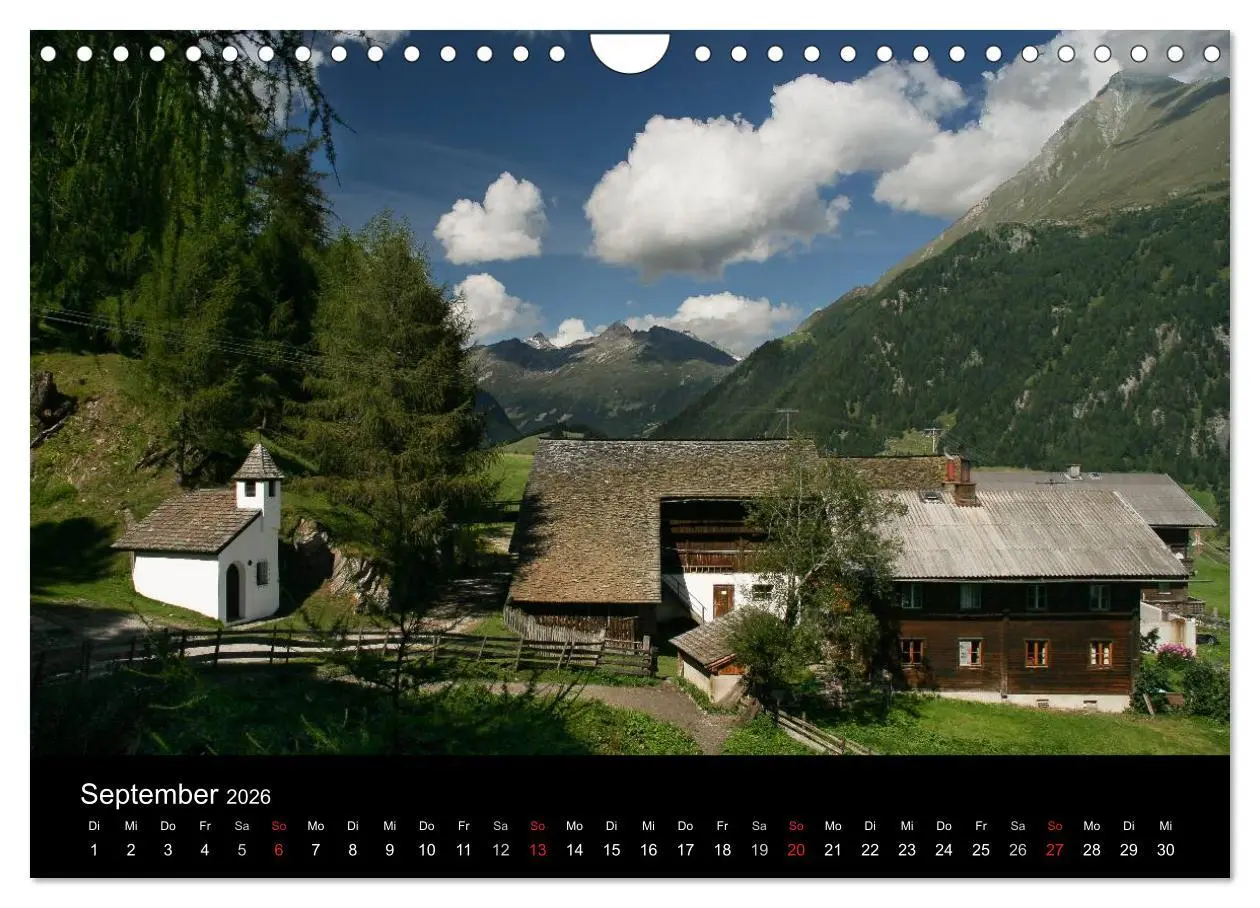 Bild: 9783516162684 | Osttiroler Impressionen (Wandkalender 2026 DIN A4 quer), CALVENDO...