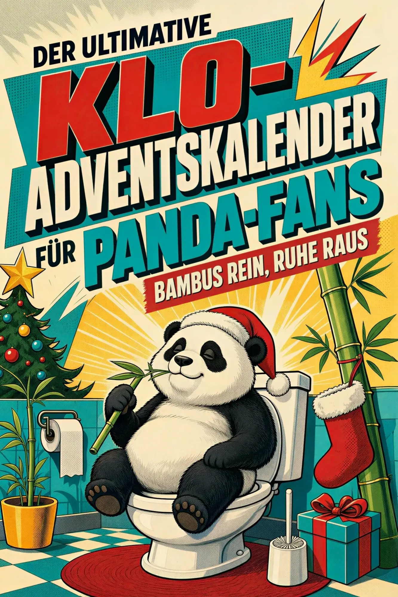 Cover: 9783696112684 | Der ultimative Klo-Adventskalender für Panda-Fans | Noah Meier | Buch