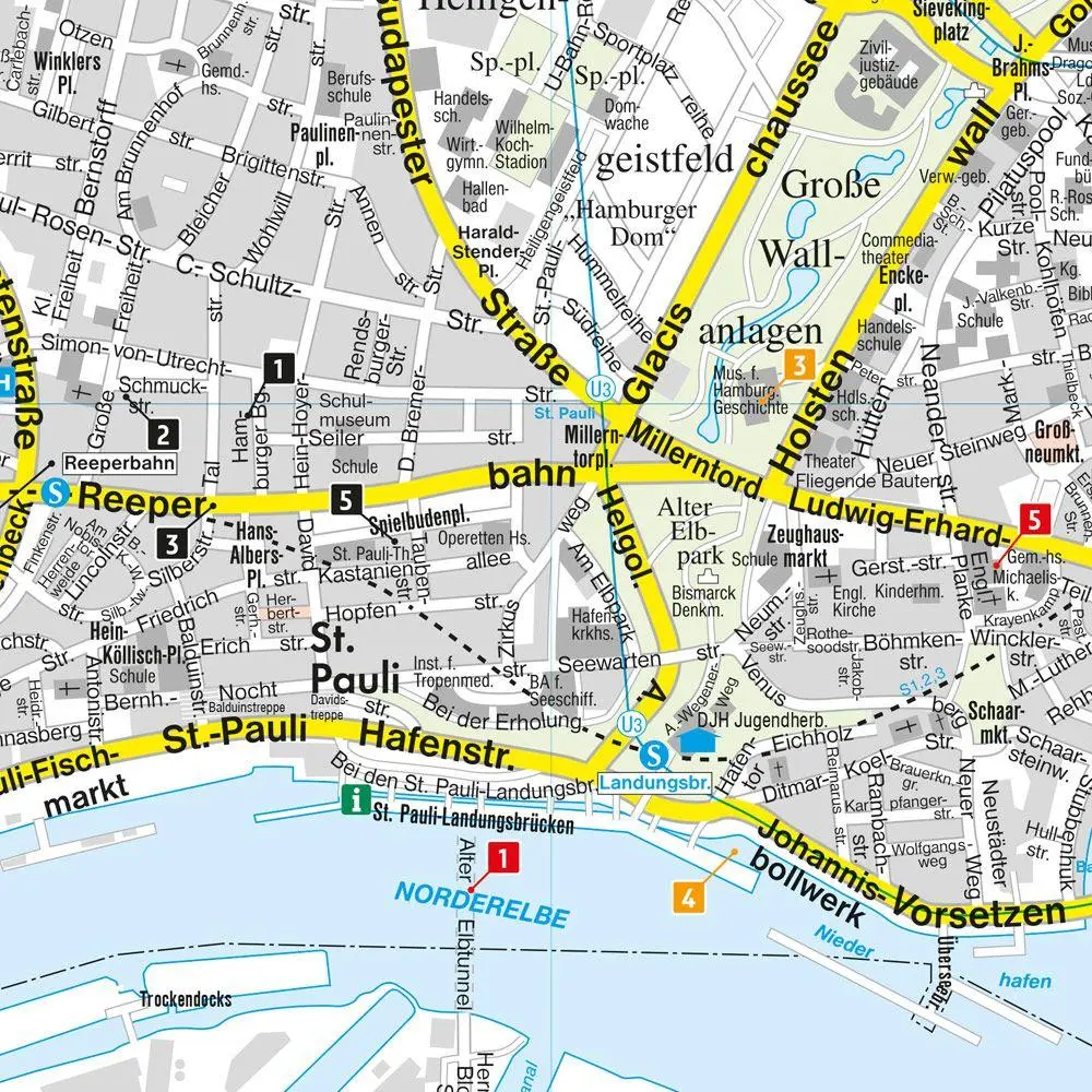 Bild: 9783707922684 | freytag &amp; berndt Innenstadtplan Hamburg 1:10.000 | Freytag &amp; Berndt