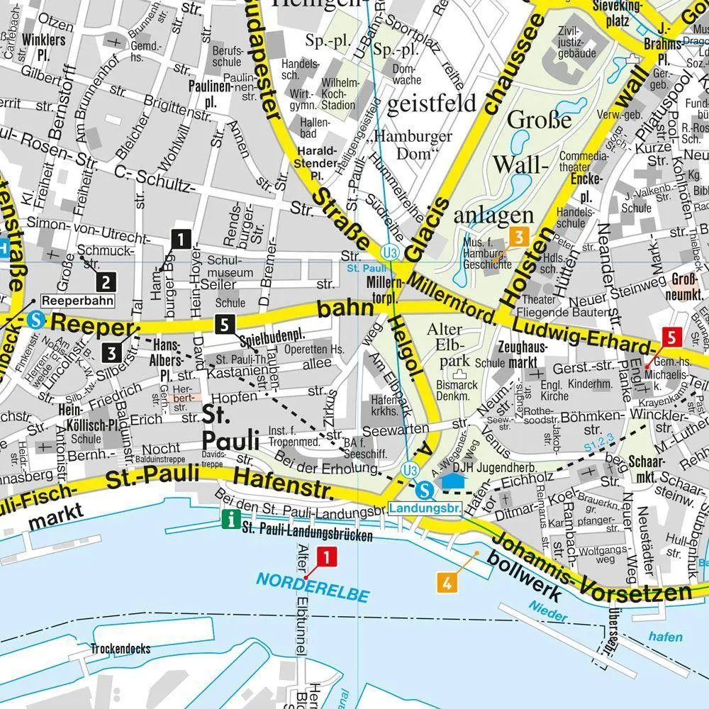 Bild: 9783707922684 | freytag &amp; berndt Innenstadtplan Hamburg 1:10.000 | Freytag &amp; Berndt