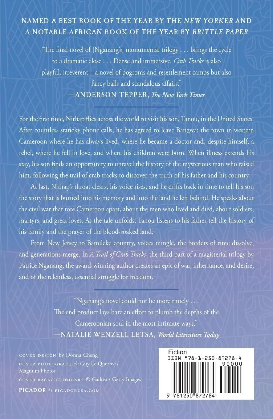 Rückseite: 9781250872784 | Trail of Crab Tracks | Patrice Nganang | Taschenbuch | Englisch | 2023