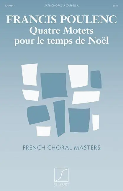Cover: 9781480312784 | Quatre Motets Pour Le Temps de Noel | Francis Poulenc | Taschenbuch